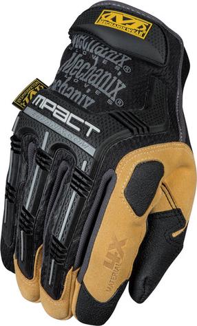 Darbo pirštinės Mechanix Wear M-Pact 4X MP4X-75-009, ruda sp./juoda sp., M, 2 vnt.