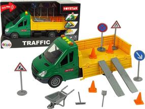 Дорожные знаки Lean Toys Traffic 10430, многоцветный