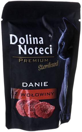 Šlapias kačių maistas Dolina Noteci Premium Sterilised, jautiena, 0.085 kg