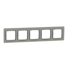 Rāmis 5PL Schneider Electric Sedna SDD390805, pelēka krās. 5 v.