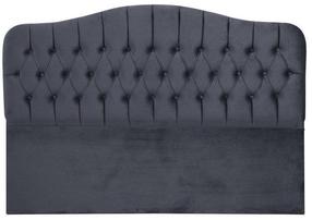 Prekė su pažeista pakuote. Lovos galvūgalis Kalune Design Vassi 140, 6 cm x 140 cm, 125 cm, antracito sp.