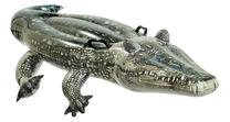 Pripučiamas plaustas Intex, 170 cm x 86 cm, žalia sp.