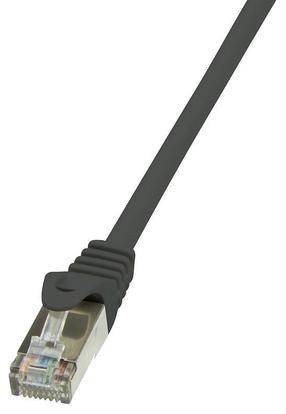 Laidas Logilink Patch Cable Cat.6 F/UTP EconLine RJ-45 8P8C, RJ-45 8P8C, 7.5 m, juoda sp.