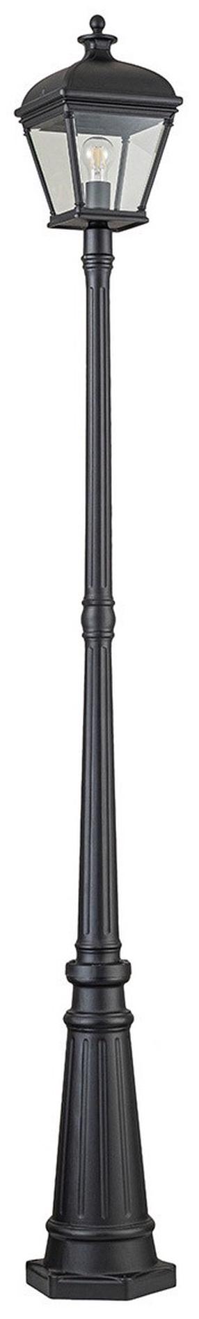 Pastatomas lauko šviestuvas Elstead Lighting Bayview, 60W, E27, IP44, juoda sp., 22.8 cm x 216.4 cm