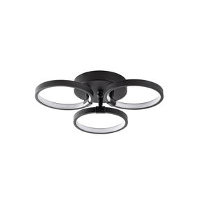 Šviestuvas lubų Opviq Chandelier Halka-13310, juoda sp. / juoda sp.