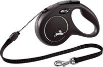 Automatinis pavadėlis Flexi 22627, juoda sp., 5 m