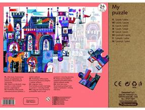 Dėlionė Clementoni My Puzzle Castle 50164, 42 cm x 62 cm, 24 vnt., įvairių spalvų