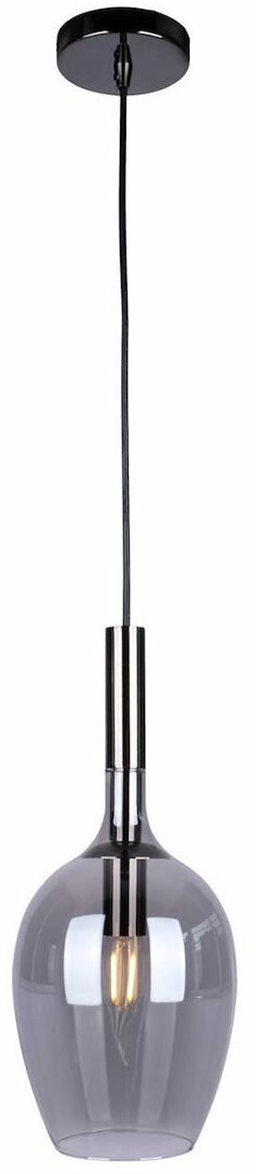 Šviestuvas lubų Milagro Lugano ML8813, E14, 1 x 40 W, juoda sp. / chromo sp.