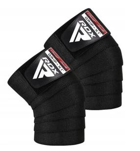 Лангетка RDX Gym Knee Wrap, черный цв.