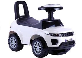Paspiriamas automobilis Lean Toys Car, balta sp.