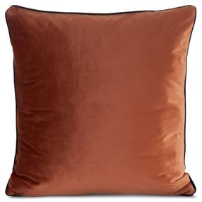 Dekoratyvinės pagalvėlės užvalkalas Gaja, ruda, 45 cm x 45 cm