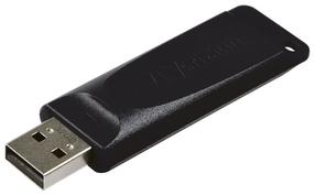 USB mälupulk Verbatim Slider, must v., 32 GB