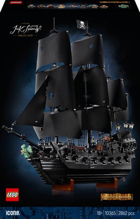 Konstruktors LEGO® Icons Kapteiņa Džeka Sperova pirātu kuģis kompl. 10365, 2862 gab.