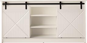 Spintelė Cama Meble Granero, balta sp., 160 cm x 35 cm x 80 cm