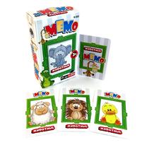 Kortų žaidimas Play Land Memo Animals R-501, RUS
