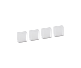 Balsts Elfa 222730, 2 cm x 1 cm, caurspīdīga krās., 4 gab.