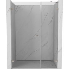 Dušo durys Mexen Lunar-B Left, 135 cm x 200 cm, nikelio sp./grūdintas