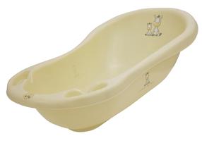 Vaikiška vonelė Maltex Bathtub Zebra, smėlio ruda sp., 84 cm