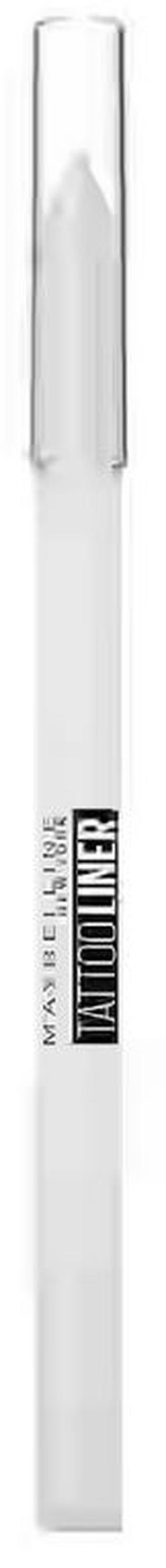Карандаш для глаз Maybelline Tattoo Studio, 1.3 г, белый цв. 970 polished white