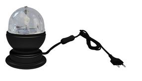 Diskotekos šviestuvas Standart DSLED-005(LS6F09-RGB-B), 3 W, juoda sp.