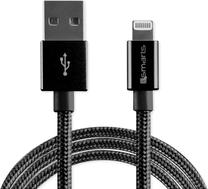 Kabelis 4smarts 468604, Lightning/USB, 100 cm, juoda sp.