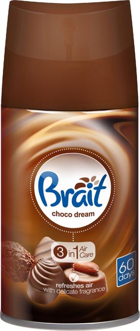 Gaisa atsvaidzinātājs Brait Choco Dream, 0.25 l