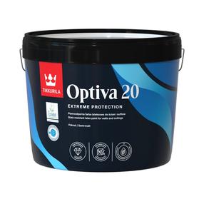 Акриловые краска Tikkurila Optiva 20, белый цв., 9 л