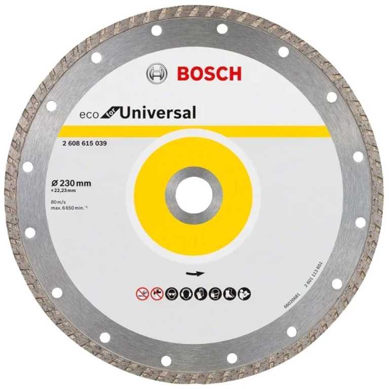 Teemantketas Bosch Universal, 230 mm x 22.23 mm x 3 mm