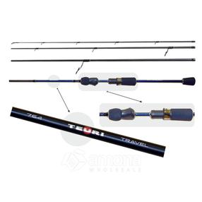 Spinings Akara Teuri Travel TX-30, 228 cm, 106 g, zila krās./melna krās.