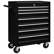 Įrankių vežimėlis VLX Workshop Tool Trolley, 69 cm x 33 cm x 77.2 cm, juoda sp.