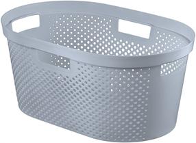 Pesukorv Curver, 40 l, hall v., 59 cm x 27 cm x 39 cm
