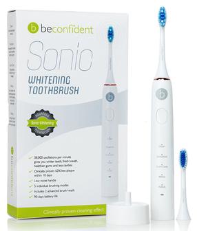 Электрическая зубная щетка Beconfident Sonic, золотой цв./белый цв.