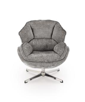 Krėslas Leisure Furniture Guido, pilka sp., 84 cm x 80 cm x 81 cm