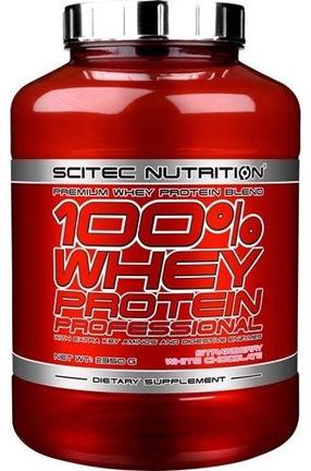Maisto papildas Scitec 100% Whey Protein Professional, sūrios karamelės skonio, 2350 g