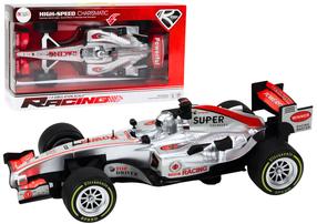  Žaislinis automobilis Lean Toys Racing, 1:9, sidabro sp.