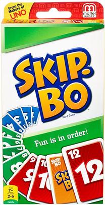 Stalo žaidimas Mattel Games Skip Bo! 42050, EN