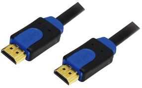 Провод Logilink HDMI / HDMI HDMI 19 pin female, HDMI 19 pin male, 10 м, черный цв.