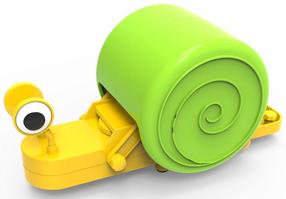 Mänguasi 4M Snail Robot, kollane v./roheline v.
