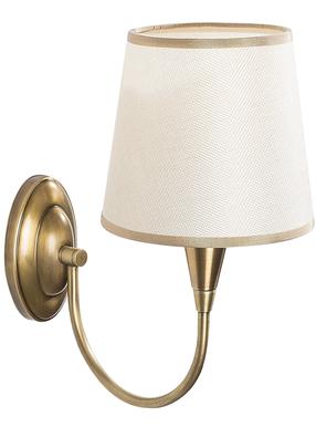 Lampa sienas Opviq Pardo 3031 892OPV1201, E27, 1 x 40 W, bronza krās./krēmkrāsa krās. / bronzas krās.