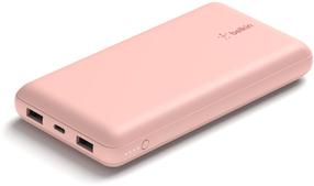 Зарядное устройство - аккумулятор Belkin 20k, 20000 мАч, золотой цв./розовый цв.