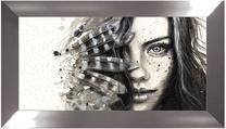 Foto paveikslas Girl's Face, 114 cm x 64 cm