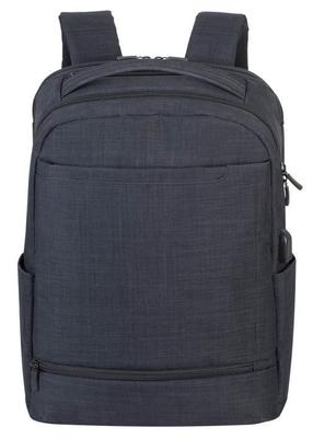 Portatīvā datora mugursoma Rivacase Notebook Backpack 17.3", melna krās., 17.3"