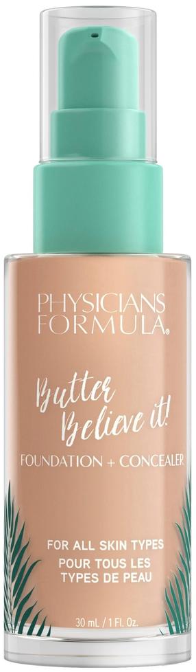 Жидкая основа для макияжа Physicians Formula Butter Believe It!, light, 30 мл
