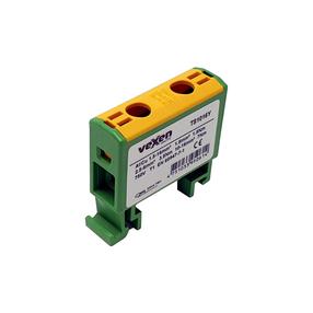Соединительный блок Vexen Electric TS1016Y, 1,5–16 mm², желтый цв./зеленый цв.