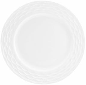 Lėkštė pietų Ambition Paola, Ø 26.5 cm, balta sp.