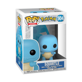 Rotaļlietu figūriņa Funko POP! Games Pokemon Squirtle 504, 9 cm, zila krās.
