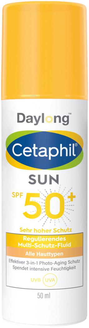 Päevituse hooldusvahend tooted näole Cetaphil Daylong Multi-Protect SPF50+, 50 ml