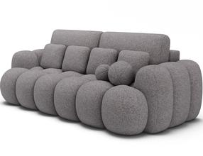 Sofa-lova Cotonn Paolli, pilka sp., 256 x 119 cm x 105 cm