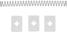 Kauliukų išėmėjo atsarginė dalis Leifheit spare parts set for Cherrymat 3.0, balta sp., 4 vnt.