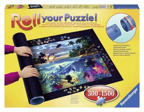 Dėlionės kilimėlis Ravensburger Roll Your Puzzle 300-1500, 110 cm x 66 cm, juoda sp.